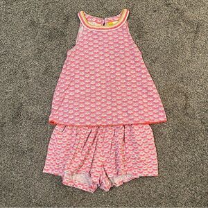 Boden Girls Two Piece Printed Set